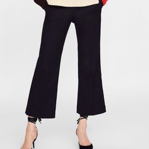 Zara Cropped flare pants